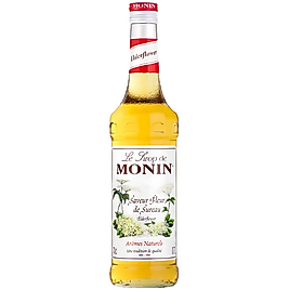 Monin Elderflower Mürver Çiçeği Aromalı Şurup 70 CL