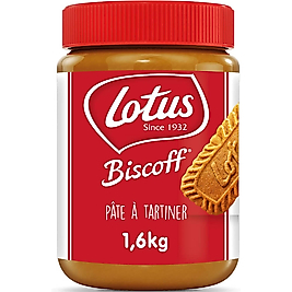 Lotus Biscoff Spread Original Sürülebilir Karamelize Bisküvi Ezmesi 1600 Gram