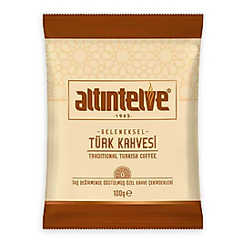 Altıntelve Türk Kahvesi Orta Kavrulmuş 100 Gram