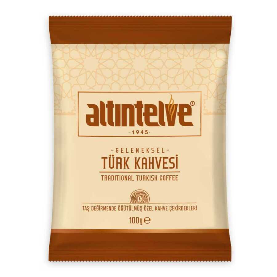 Altıntelve Türk Kahvesi Orta Kavrulmuş 100 Gram