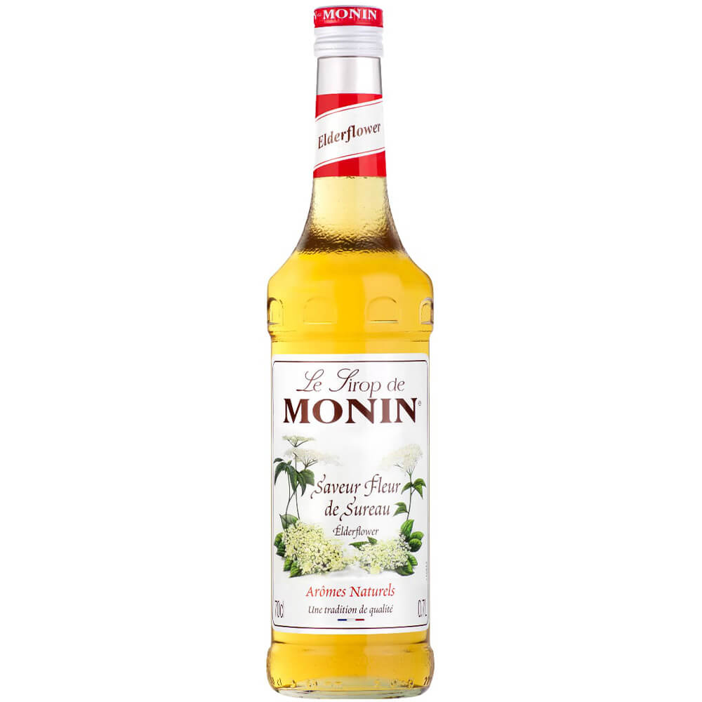 Monin Elderflower Mürver Çiçeği Aromalı Şurup 70 CL