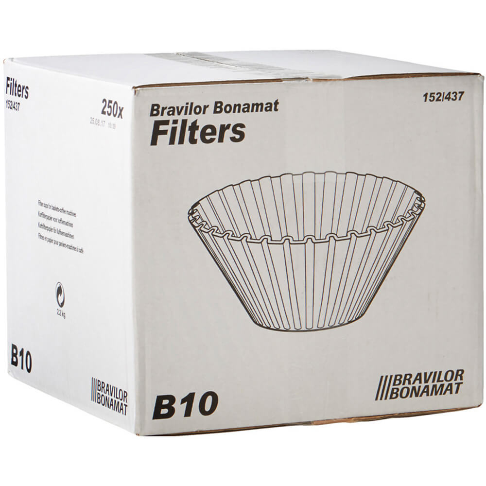 Bravilor Bonamat B10 Kahve Filtre Kağıdı 152/437 250 Adet