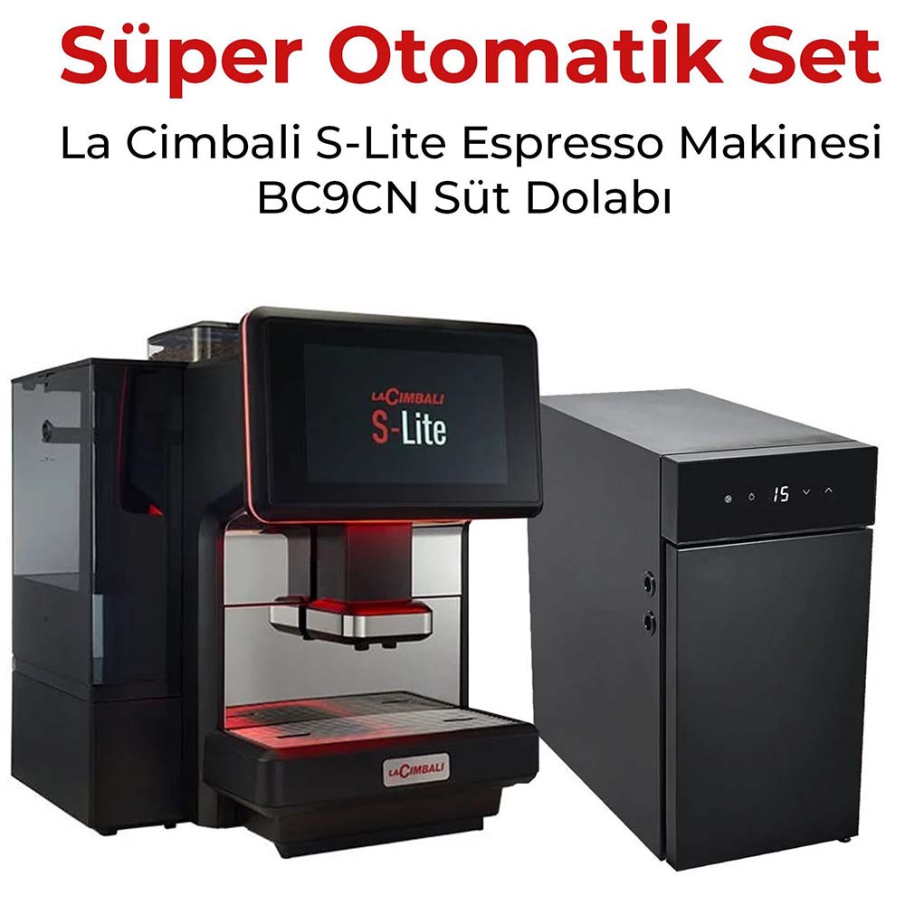 La Cimbali S-Lite ve BC9CN Dolap Seti