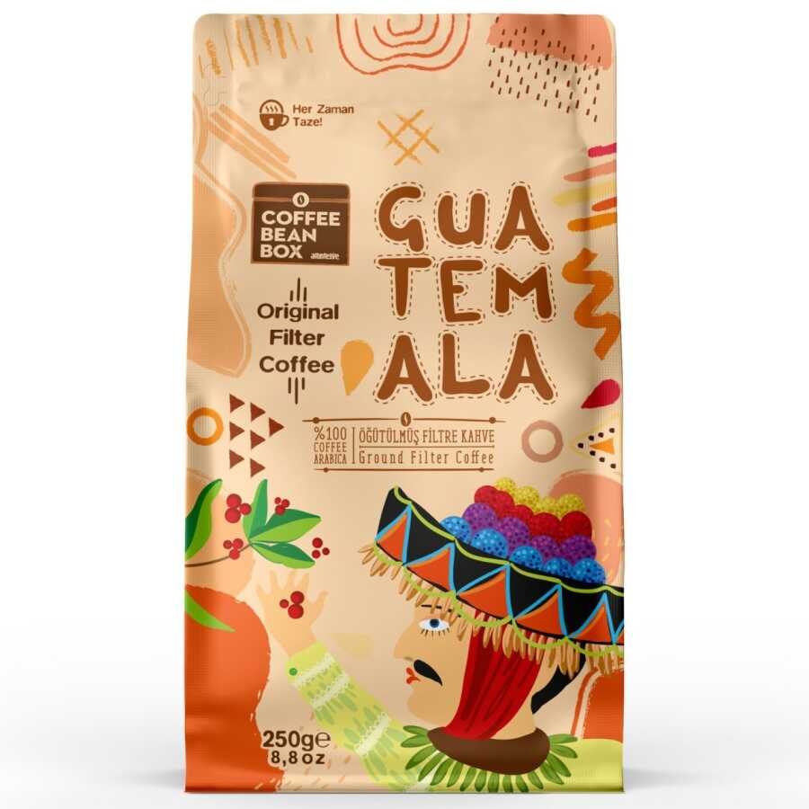 Coffee Bean Box Guatemala Filtre Kahve 250 Gram Öğütülmüş