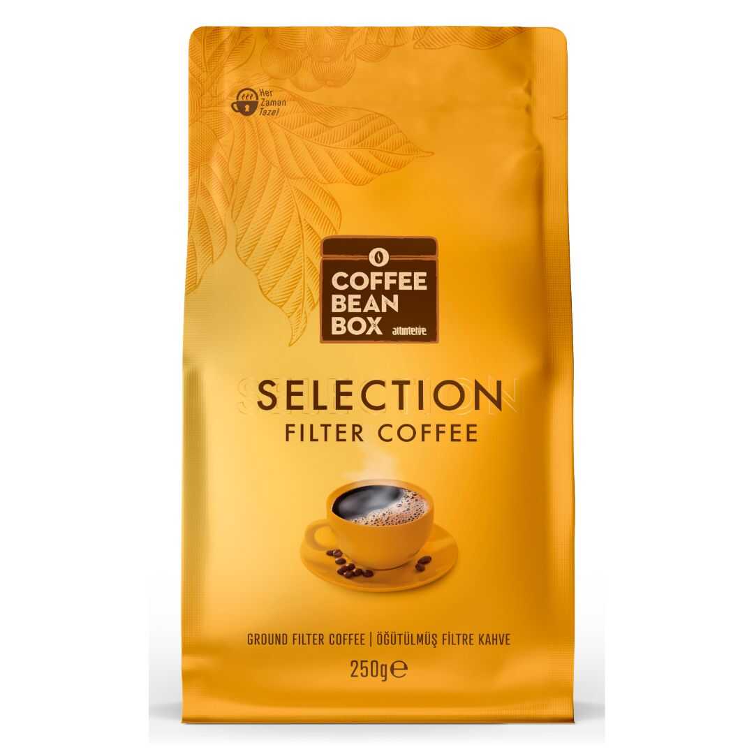 Coffee Bean Box Selection Blend Filtre Kahve 250 Gram Öğütülmüş